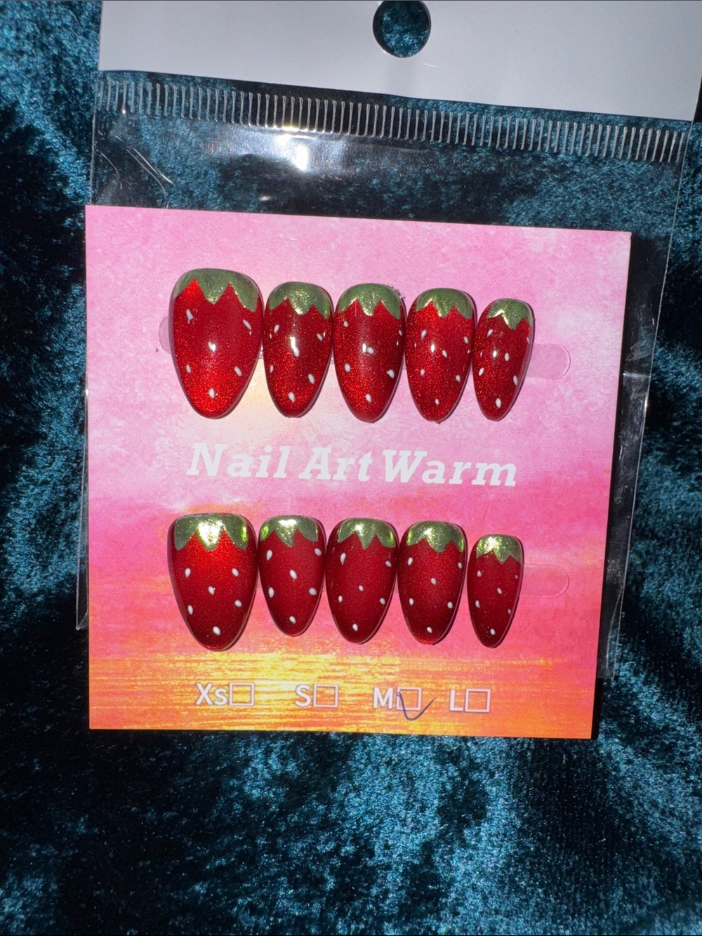 Strawberry Nails